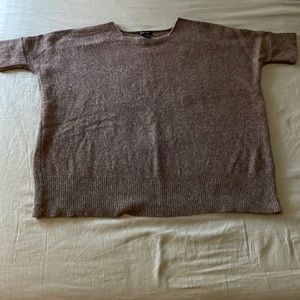 100% cashmere boxy oversized sweater